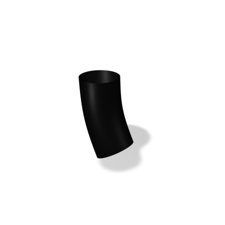 Prefa bocht dia 80mm 40 graden kleur 03 p10 zwart