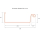 Afmetingen dakgoot bakgoot b44 Afmetingen dakgoot bakgoot b44