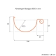 Afmetingen dakgoot mastgoot m30